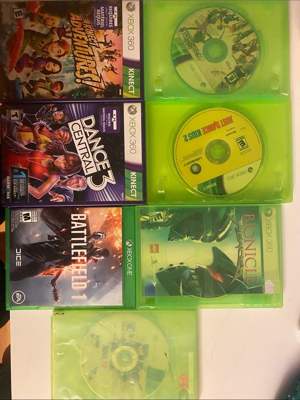Xbox 360/One Game lot